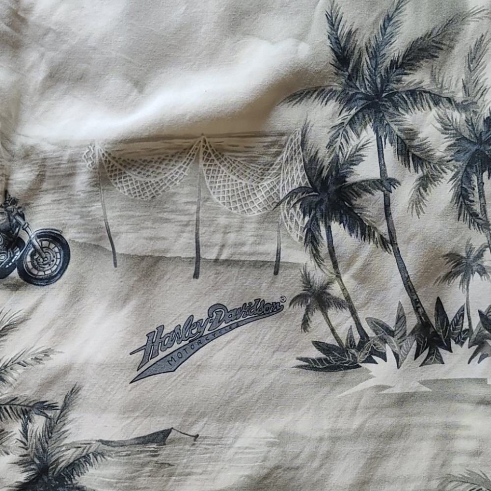 Harley-Davidson aloha button down - Picture 4 of 5
